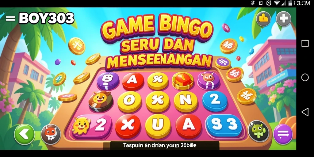 Tampilan screenshot BOY303 yang menunjukkan keseruan gameplay Bingo.