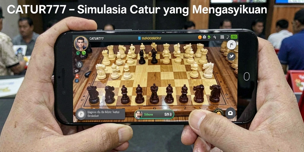 Tampilan antarmuka dan gameplay menawan dari CATUR777.