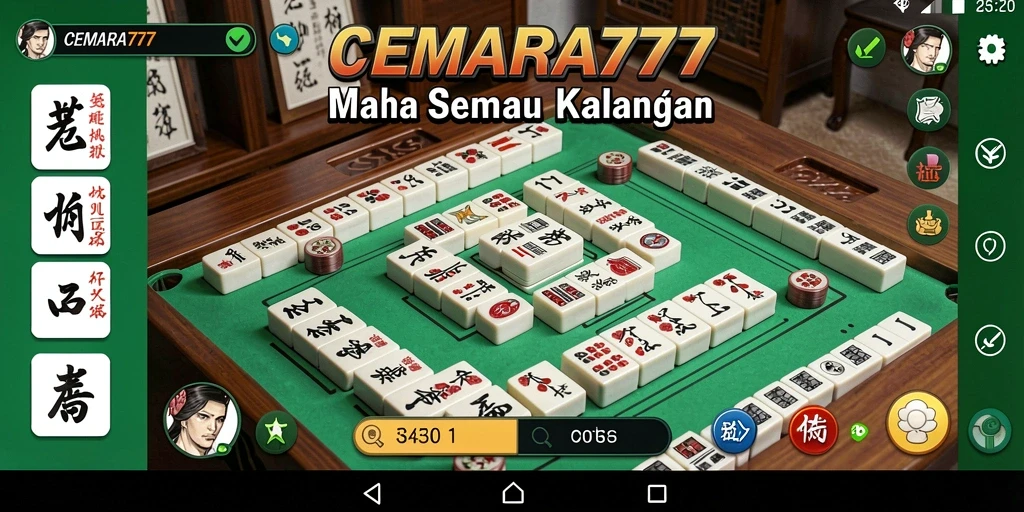 Tampilan gameplay CEMARA777 yang menarik dan penuh warna.