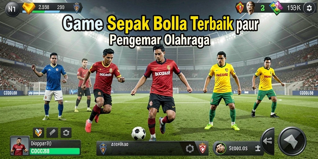 Tangkapan layar utama COCOL88 menampilkan aksi sepak bola yang mendebarkan.