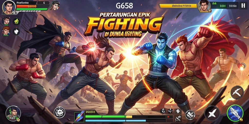 Tampilan mendebarkan dari G668 dengan pertarungan yang intens.