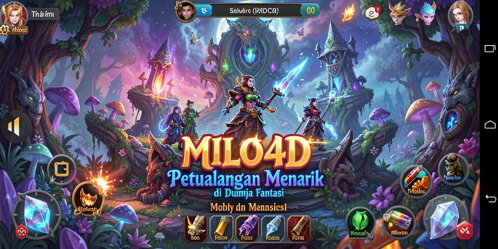 Tampilan gameplay MILO4D yang mendebarkan dalam dunia petualangan.