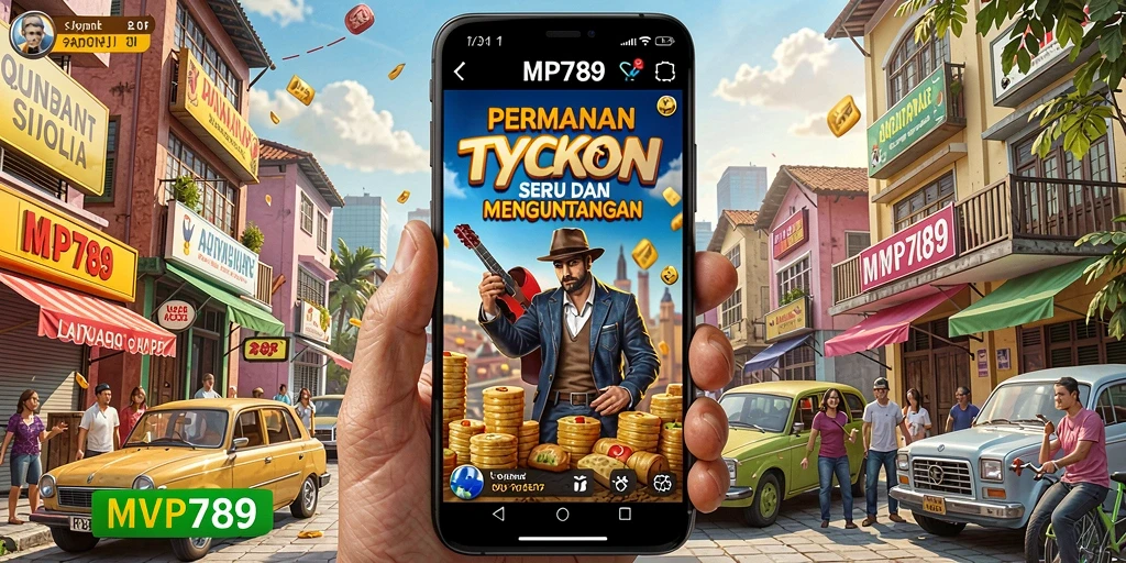 Tampilan gameplay seru dalam game Tycoon MVP789.