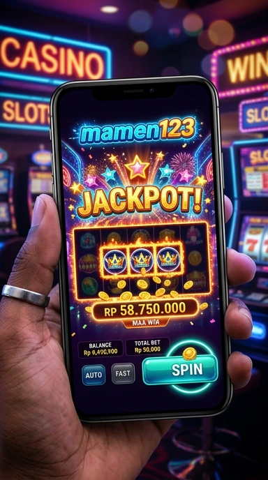 Screenshot fitur pencarian cepat di mamen123.